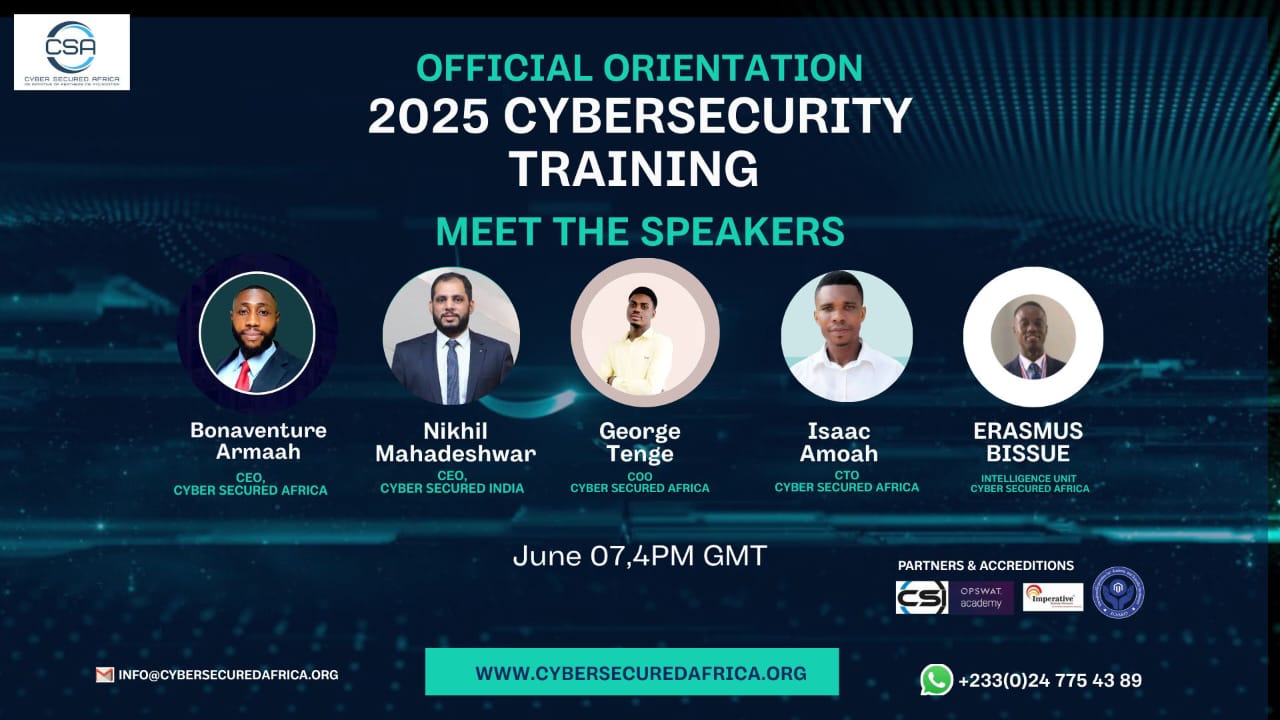 2025 Cybersecurity Training Orientation - Meet the Speakers